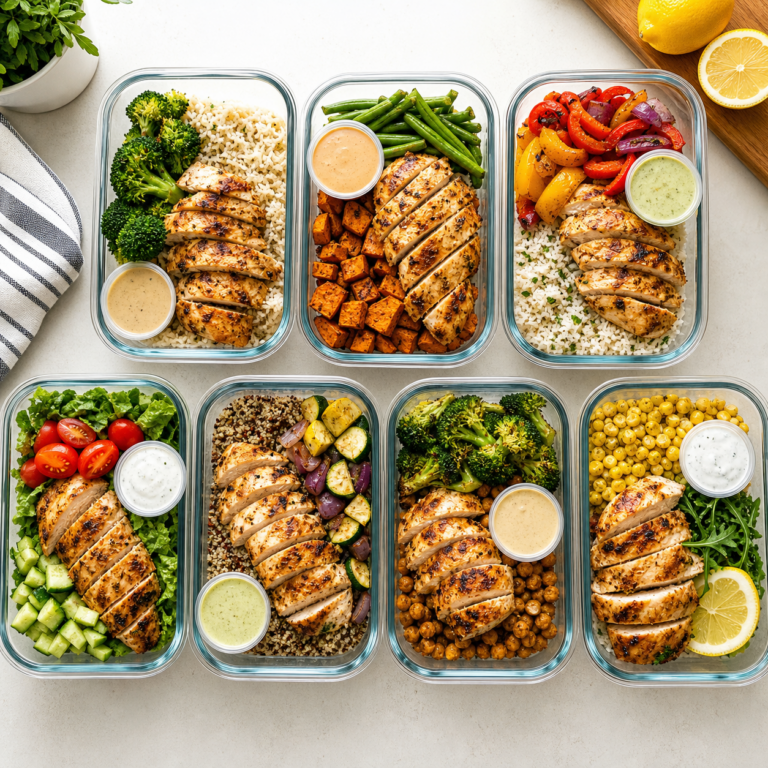 7-Day High-Protein Air Fryer Chicken Meal Plan